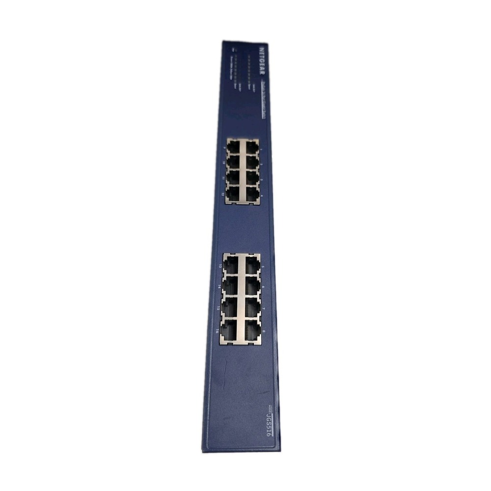 NetGear  ProSafe (JGS516) V2  16-Ports Rack-Mountable Switch